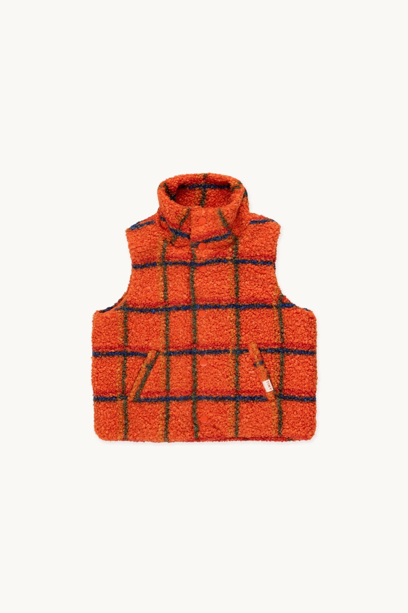 CHALECO CHECK TINY COTTONS