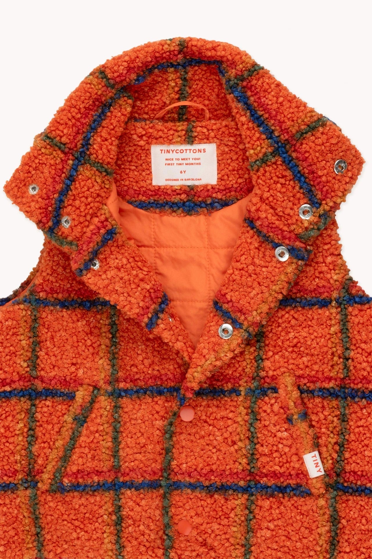 CHALECO CHECK TINY COTTONS