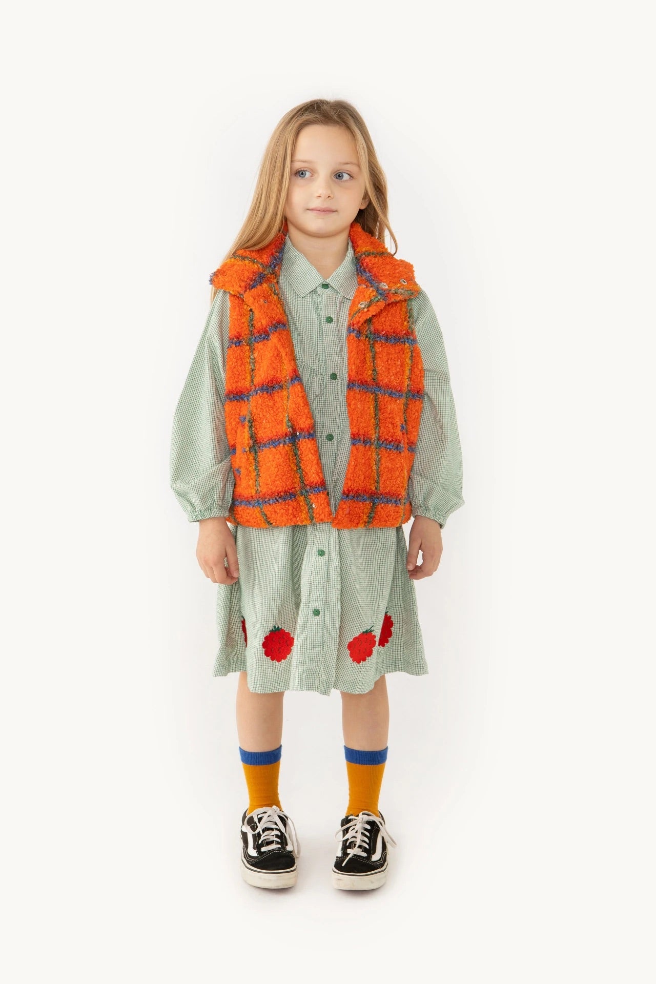 CHALECO CHECK TINY COTTONS