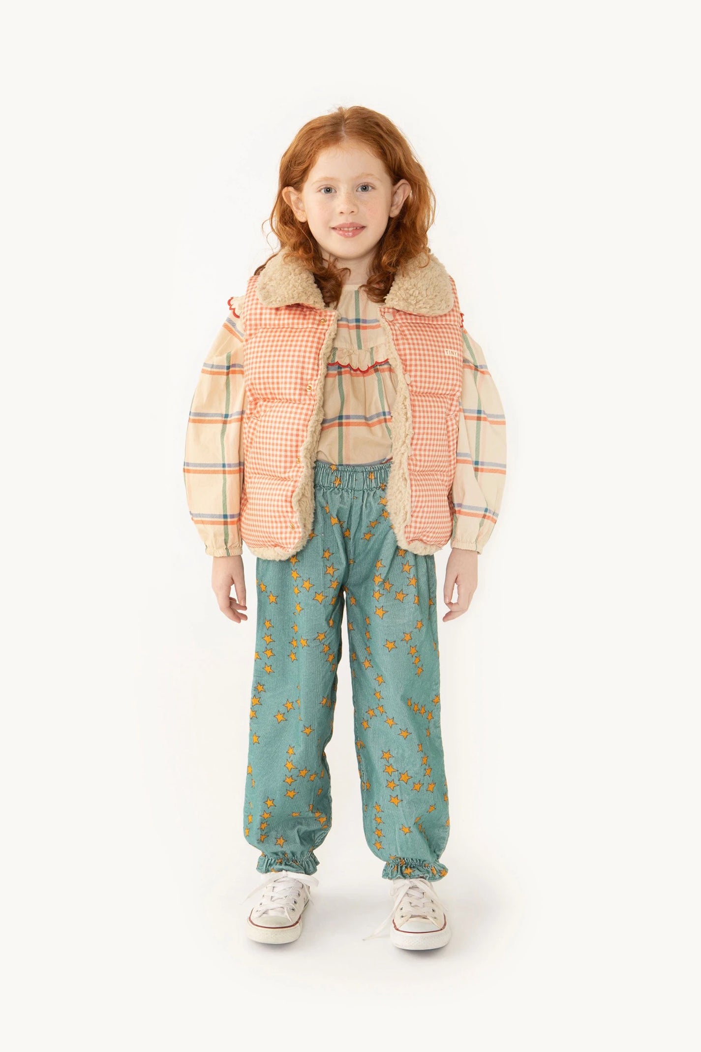 CHALECO TINY ROJO VICHY