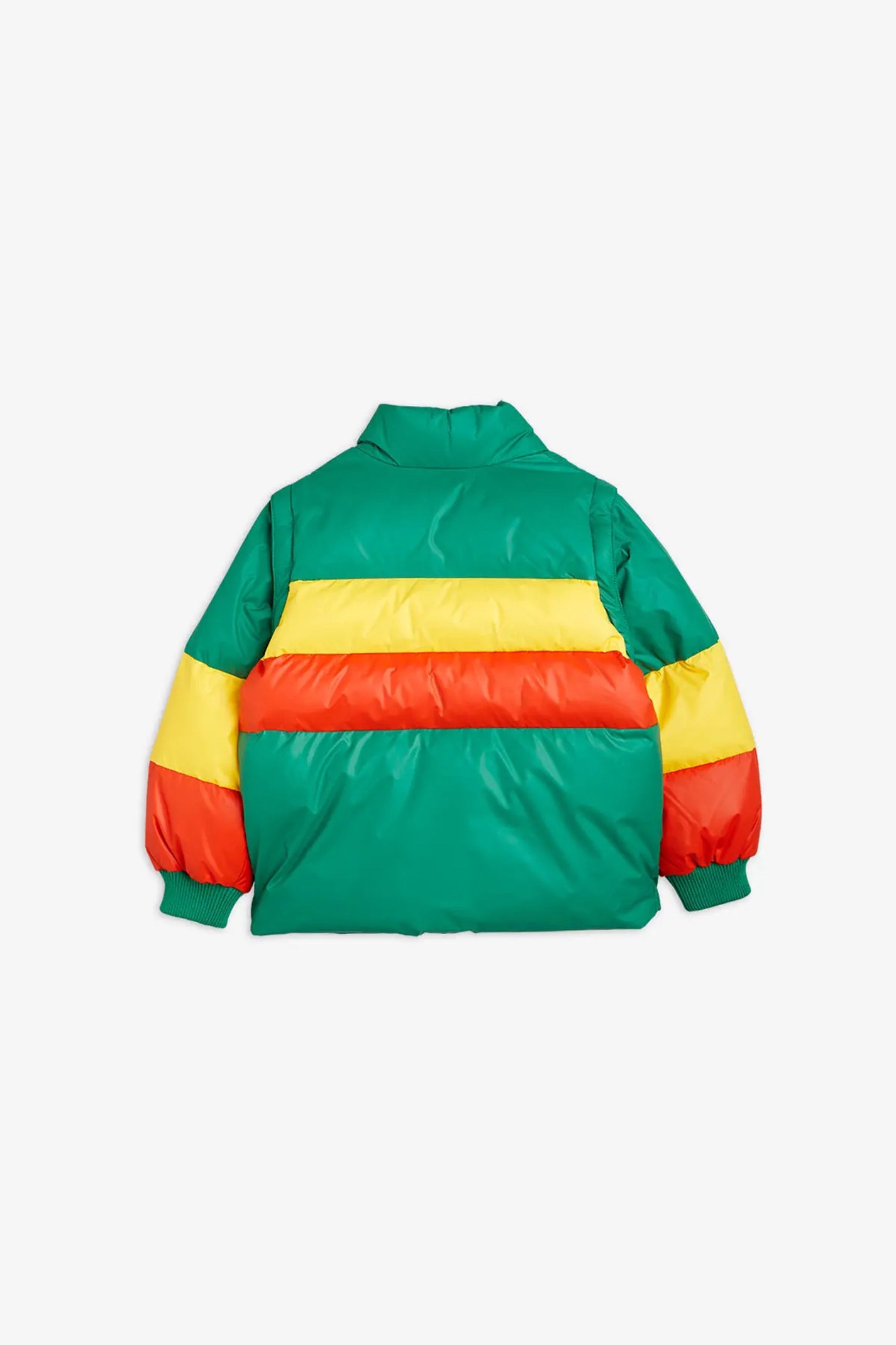 CAZADORA ESTILO RETRO MINI RODINI ZIP SLEEVE PUFFER