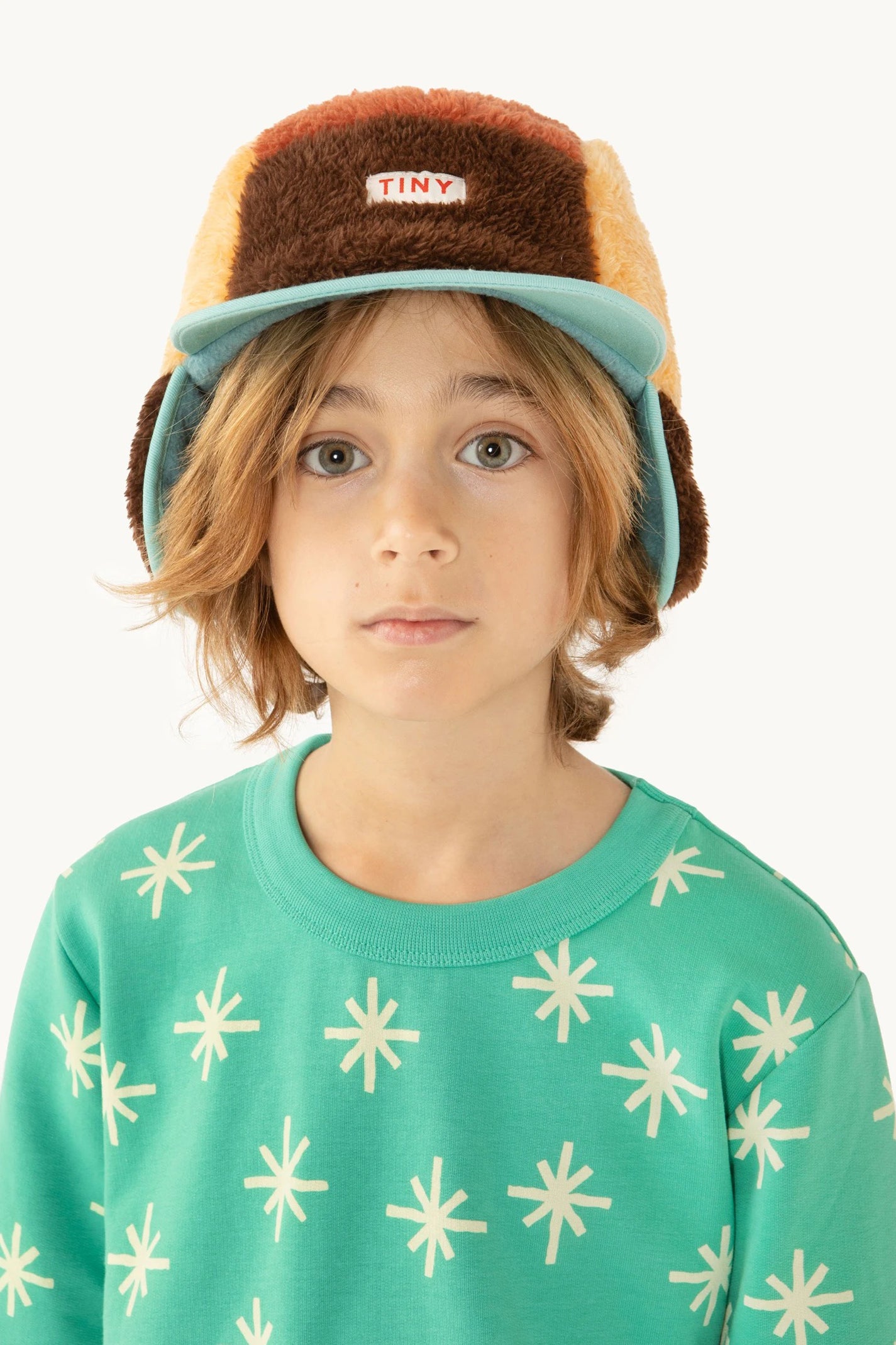 GORRO TINY COLOR BLOCK DE SHERPA POLAR