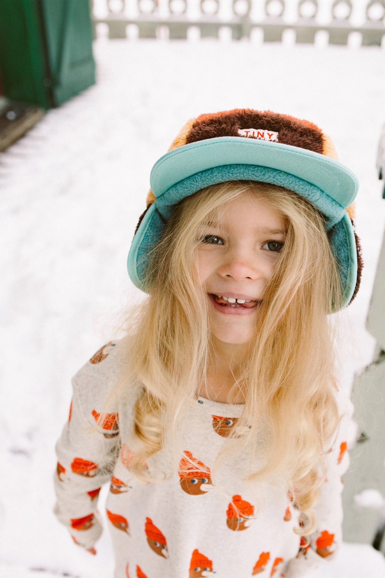 GORRO TINY COLOR BLOCK DE SHERPA POLAR