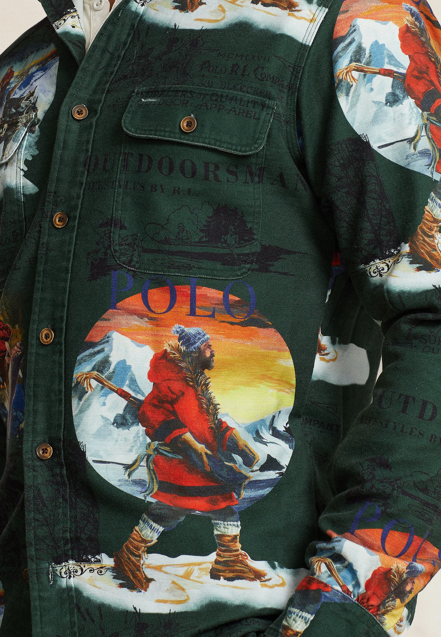 CAMISA POLO RALPH LAUREN LONG SLEEVE SPORT OUTDOORS