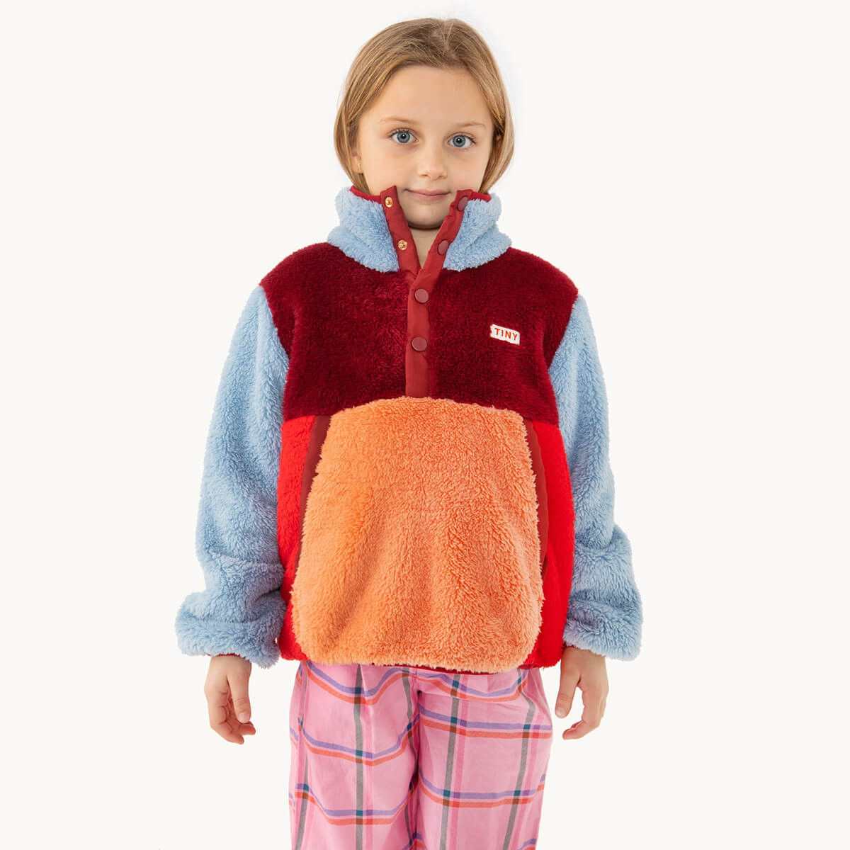 FORRO POLAR COLOR BLOCK NIÑ@S