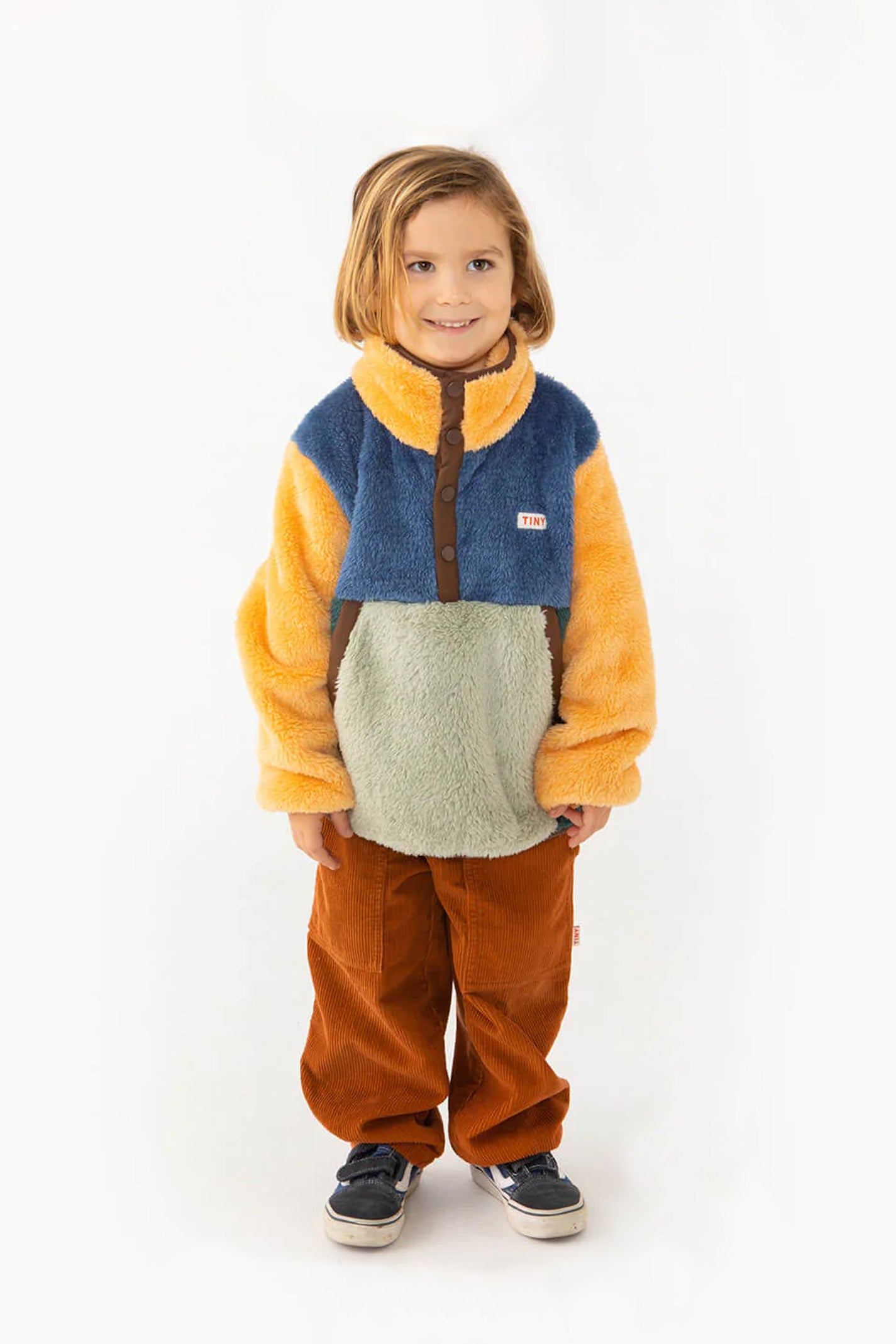 FORRO POLAR COLOR BLOCK NIÑ@S