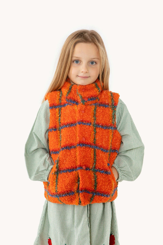 CHALECO CHECK TINY COTTONS