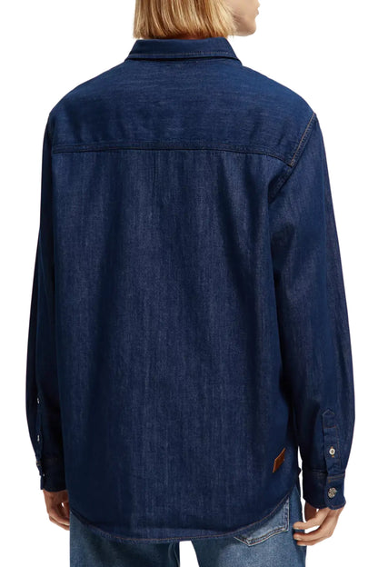 CAMISA DENIM CON PANELES SCOTCH & SODA