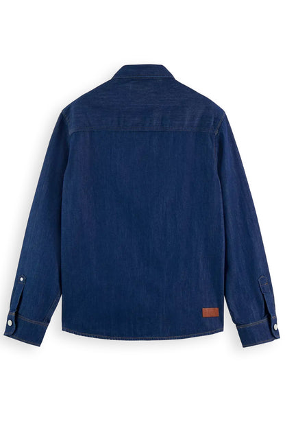 CAMISA DENIM CON PANELES SCOTCH & SODA