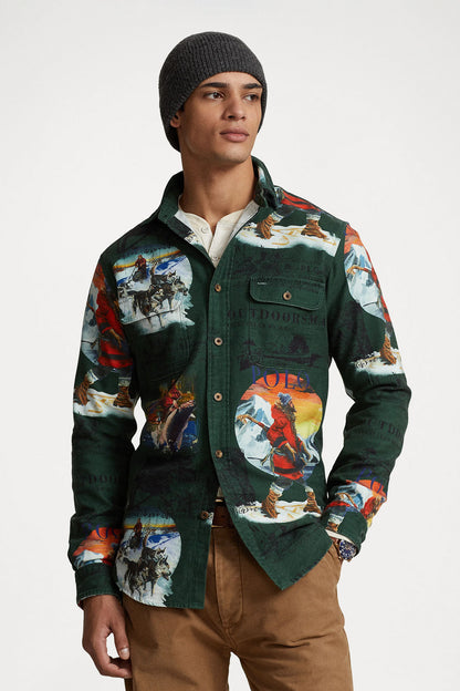 CAMISA POLO RALPH LAUREN LONG SLEEVE SPORT OUTDOORS